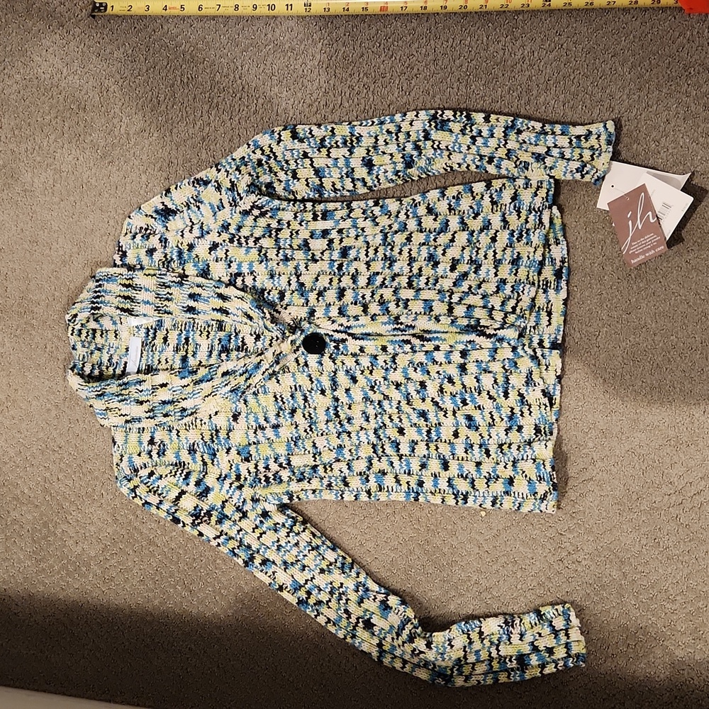 JH collectibles Cardigan NEW with tags XL $59